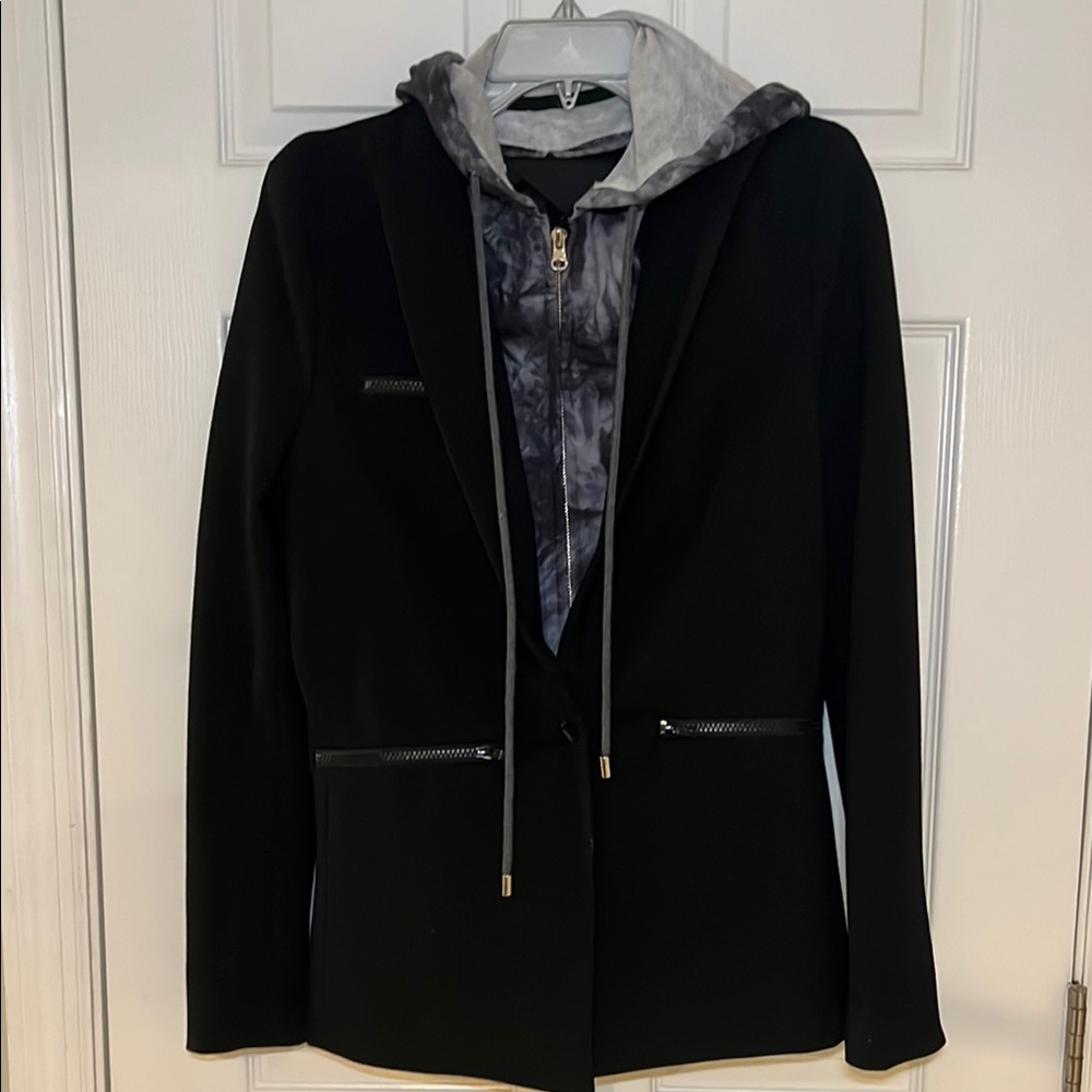 Black Blazer Jacket - Picture 2 of 8